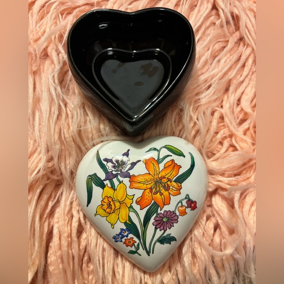 Vintage Otagiri Heart Trinket Dish | Japan - Picture 2 of 5